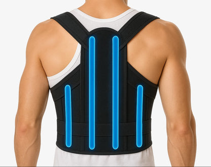 PostureAlign | Comfortable Adjustable Back Support Brace 1