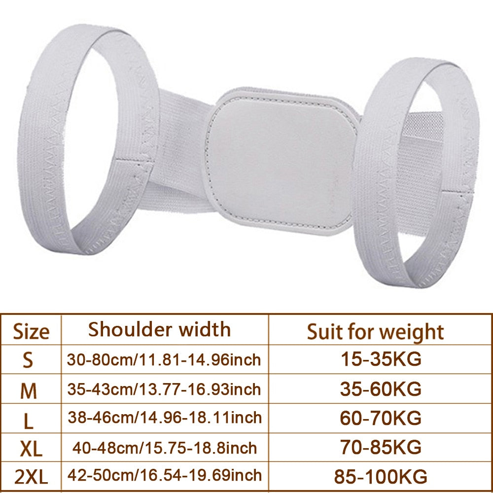 Ergonomic Back Support Correction Belt for Posture - Lusomart