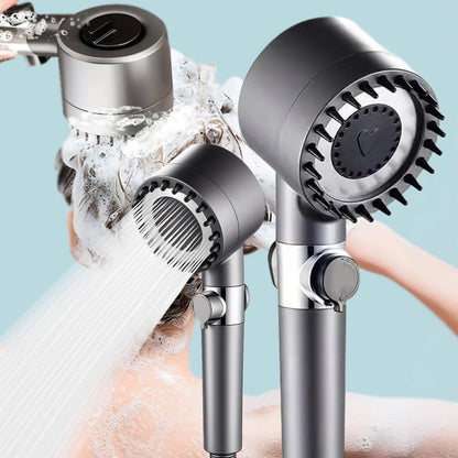 Powerful Turbo Shower Head For Extra Water Pressure - Lusomart