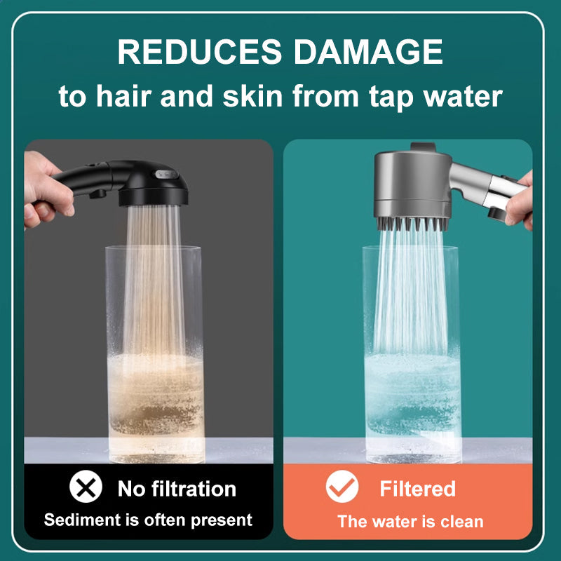 Powerful Showerhead with Extra Strong Water Flow