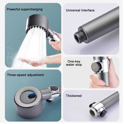 Powerful Shower Head for Extra Water Pressure