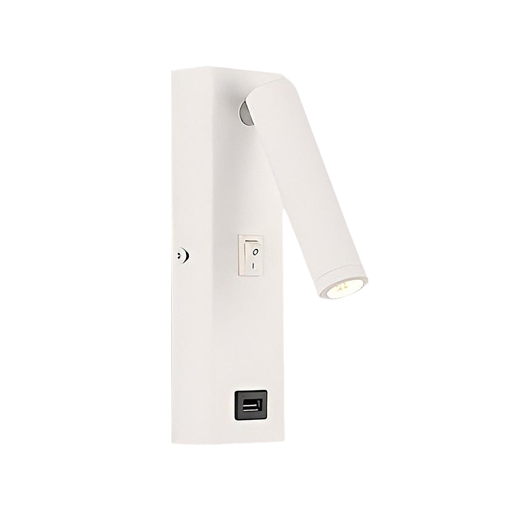 PowerLume – Modern LED Wall Lamp with Switch & USB Charging 3
