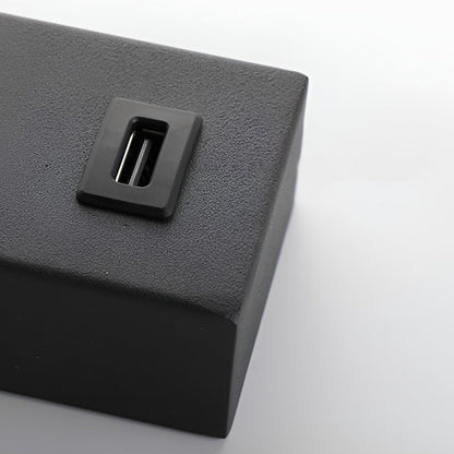 PowerLume – Modern LED Wall Lamp with Switch & USB Charging 4