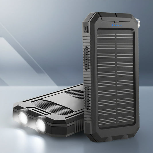 Waterproof Portable 20000mAh Solar Power Bank - Lusomart