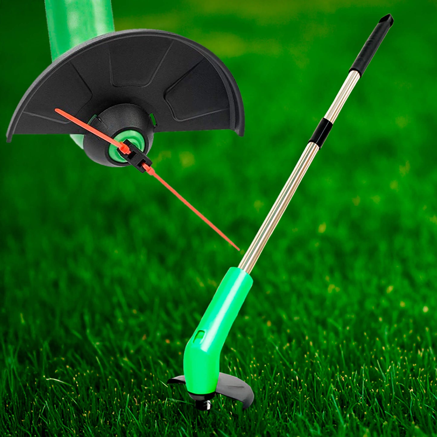 Powerful 24V Cordless Yard Trimmer 18,000 RPM