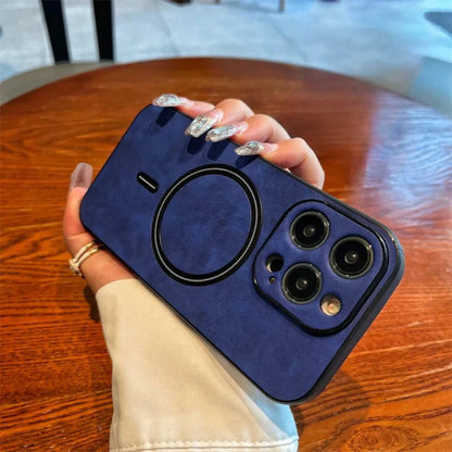 Thin Magnetic Phone Case with Textured Finish