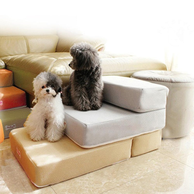 Premium Dog Steps – Non-Slip Pet Stairs for Bed & Sofa, Joint-Friendly Design for Small and Senior Dogs 2
