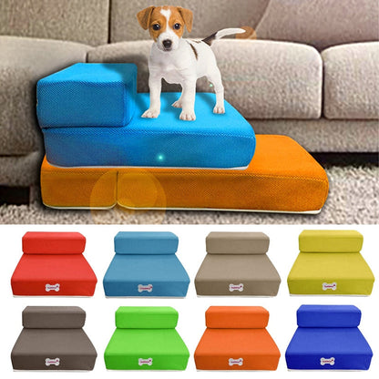 Premium Dog Steps – Non-Slip Pet Stairs for Bed & Sofa, Joint-Friendly Design for Small and Senior Dogs 5
