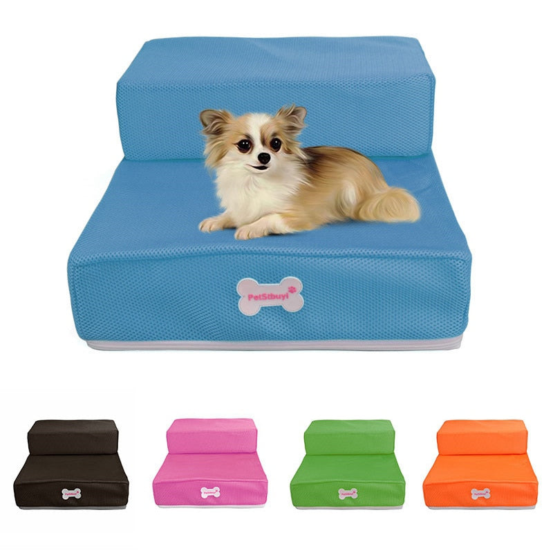 Premium Dog Steps – Non-Slip Pet Stairs for Bed & Sofa, Joint-Friendly Design for Small and Senior Dogs 7