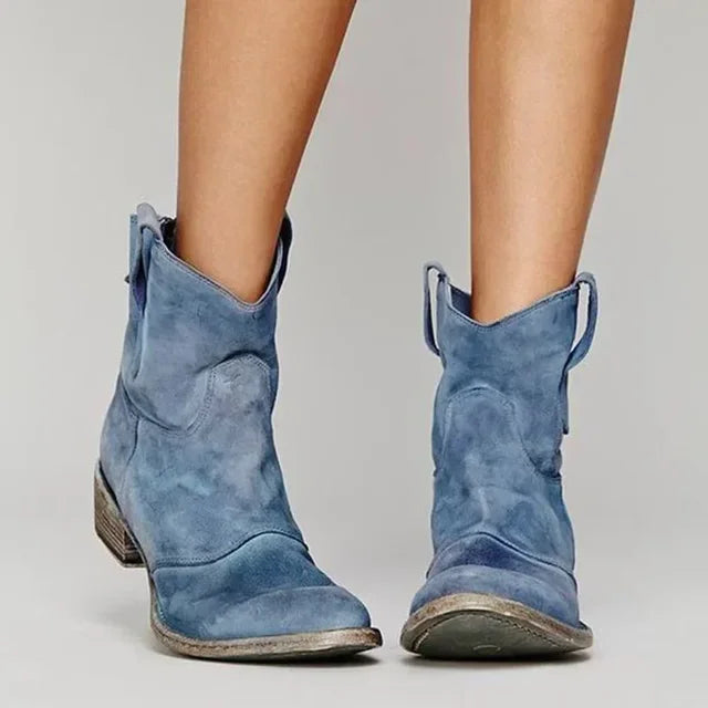 Premium Women’s Black Cowboy Boots – Classic Western Style with Durable Sole and Comfort 2