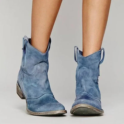 Premium Women’s Black Cowboy Boots – Classic Western Style with Durable Sole and Comfort 2