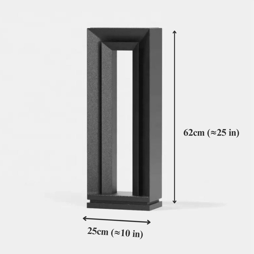 Contemporary Outdoor Solar Garden Lamp