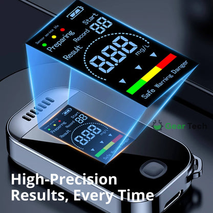 Accurate Digital Breath Alcohol Tester Device