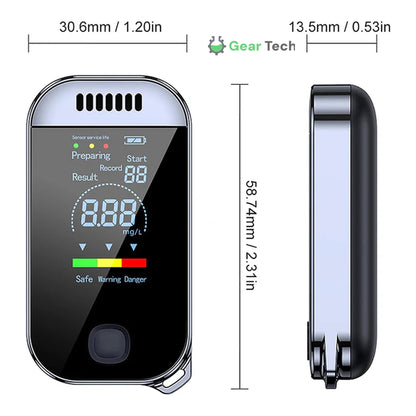 Accurate Digital Breath Alcohol Tester Device