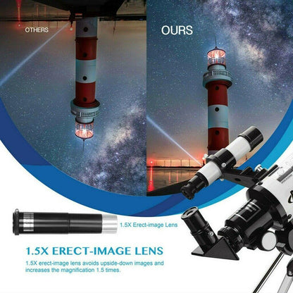 Professional Telescope 300/70mm with Tripod and Phone Mount 2