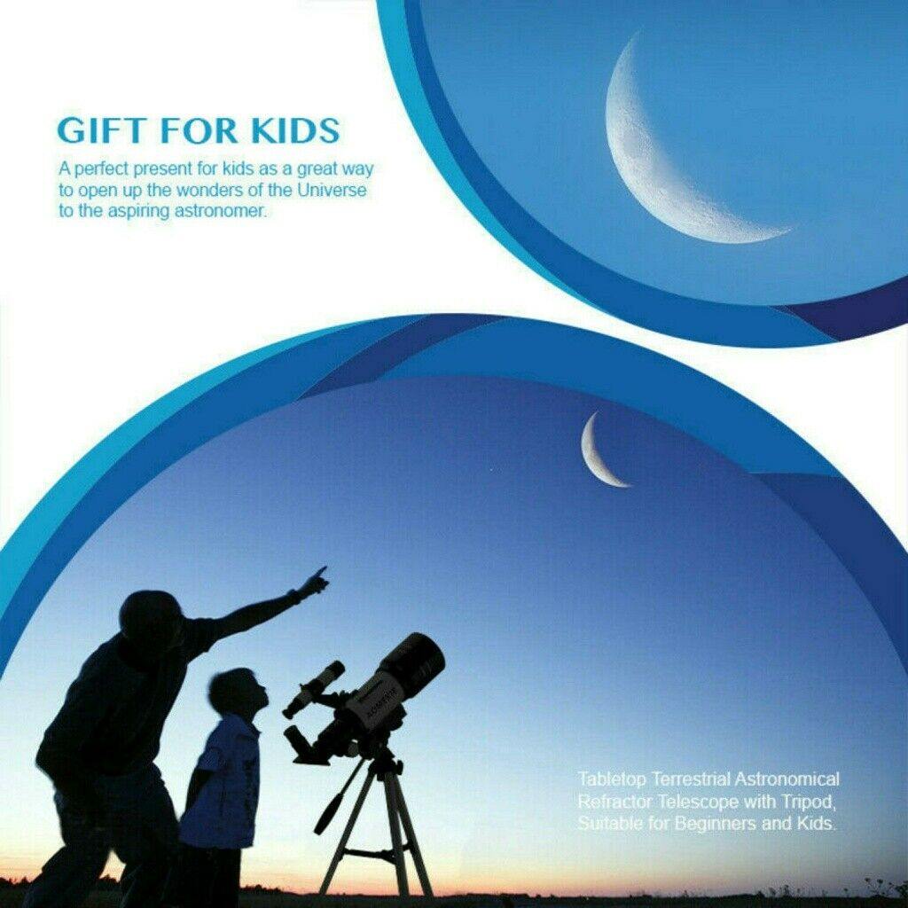 Professional Telescope 300/70mm with Tripod and Phone Mount 3