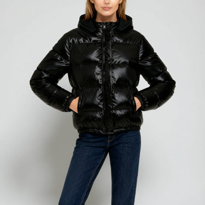 Warm Waterproof Puffer Coat Hooded Winter Jacket
