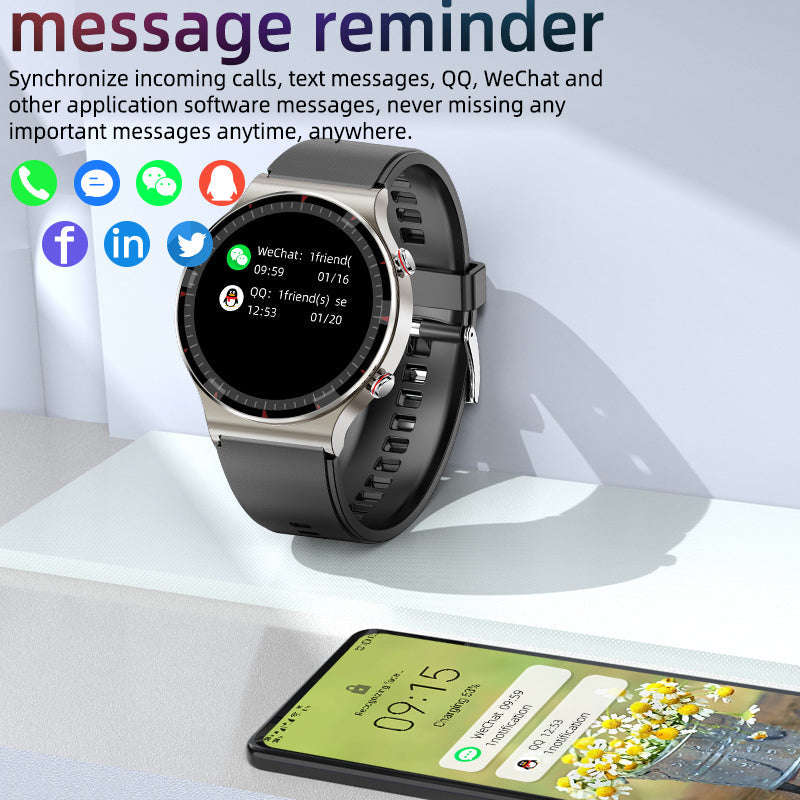PulseSync | ECG Heart Rate & Oxygen Monitor Smartwatch with Fitness Tracking 2