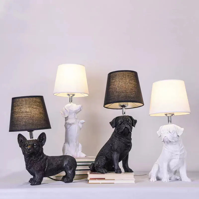 PupChic - Art Deco Puppy Lamp 1