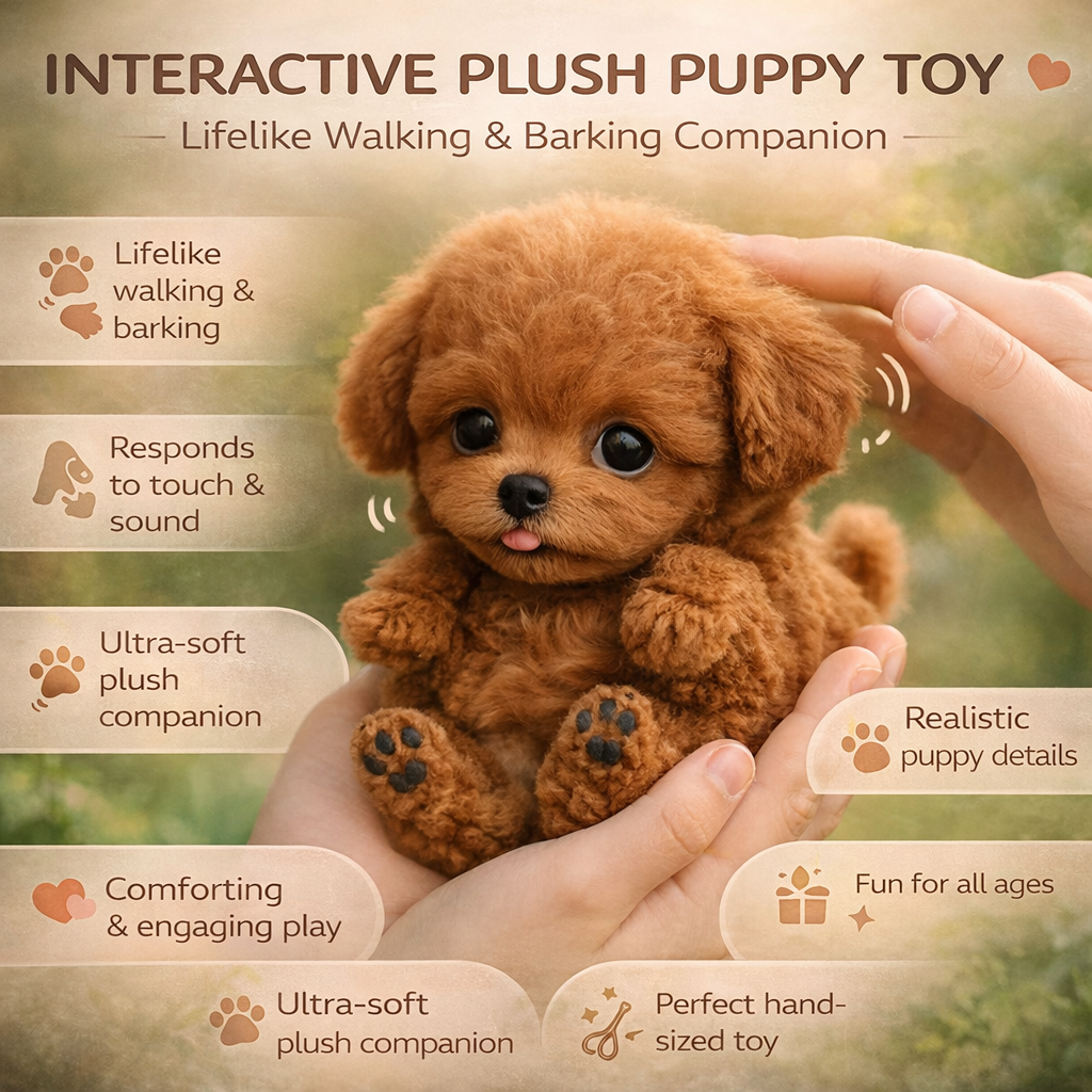 Fun Realistic Dog Pet Plush Toy