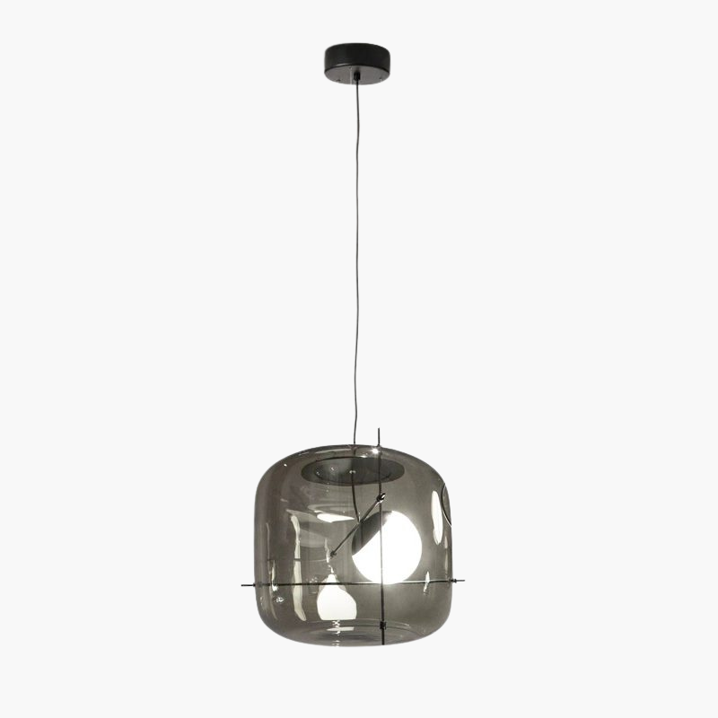 Sleek Square Glass Pendant Ceiling Light - Lusomart