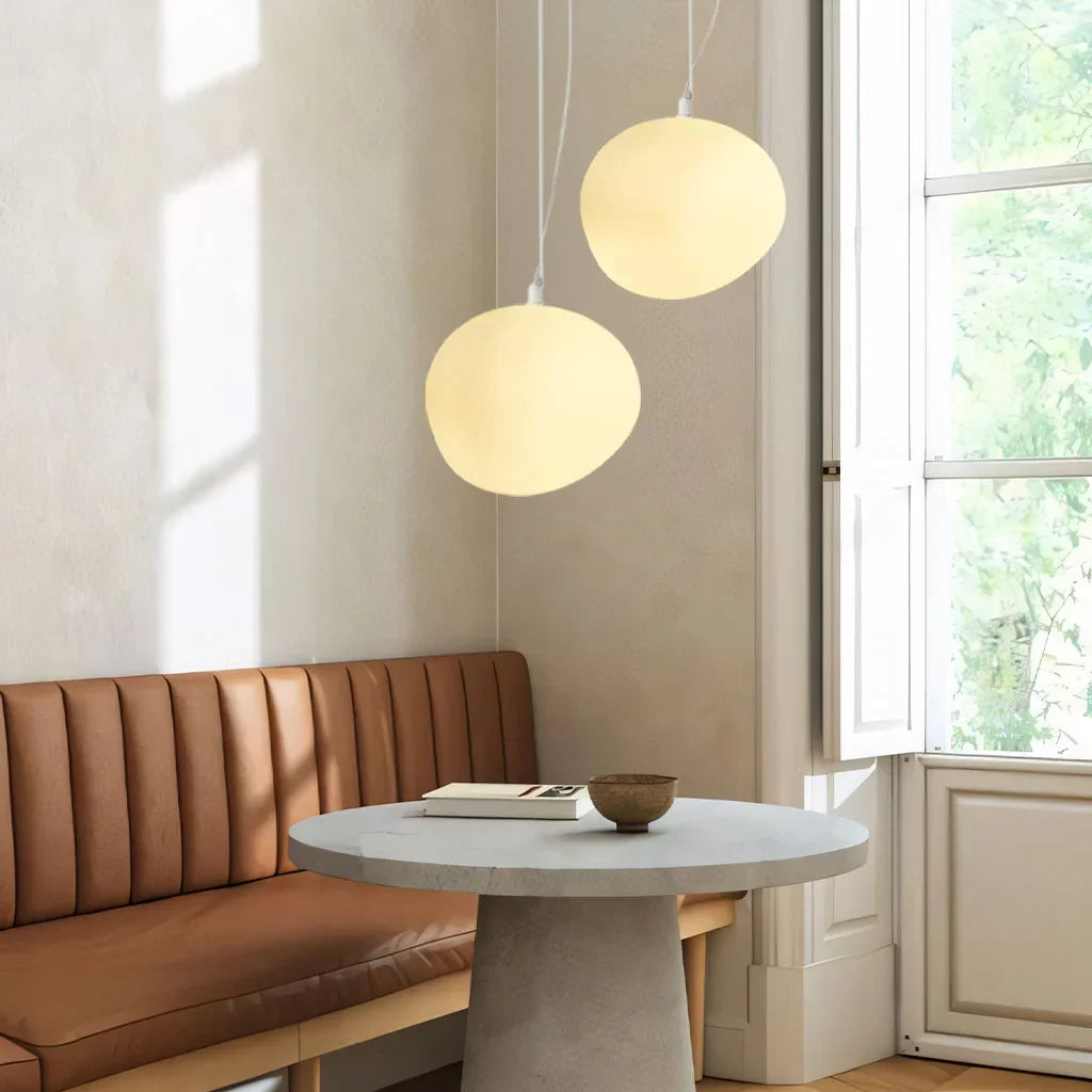 Simple Round Glass Drop Lamp