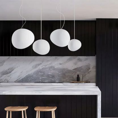 Simple Round Glass Drop Lamp