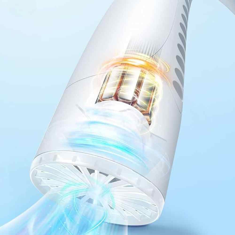 Portable Quiet 3-Speed Neck Fan, Rechargeable
