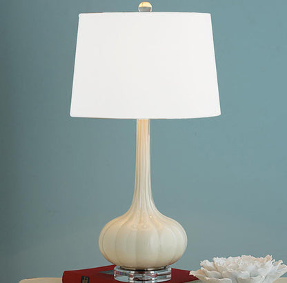 PureGlow – Refined Ceramic Table Lamp with Soft White Shade 7