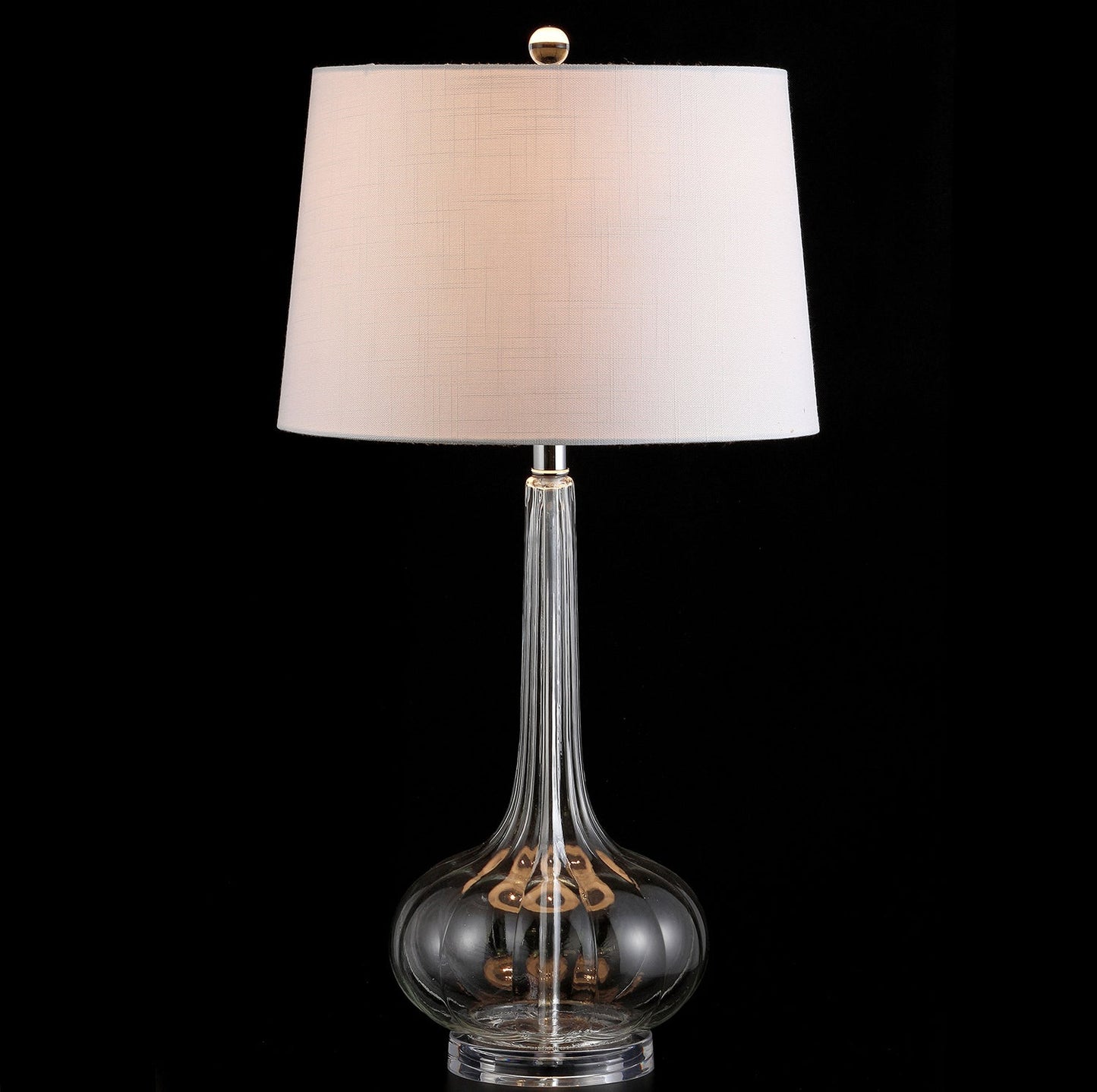 PureGlow – Refined Ceramic Table Lamp with Soft White Shade 8