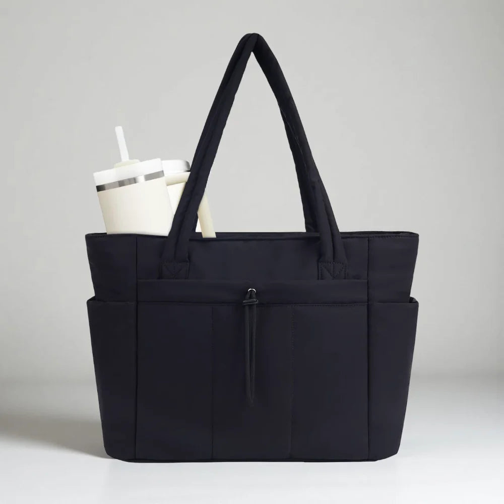 Insulated Padded Laptop Tote Bag Travel Handbag Organizer - Lusomart