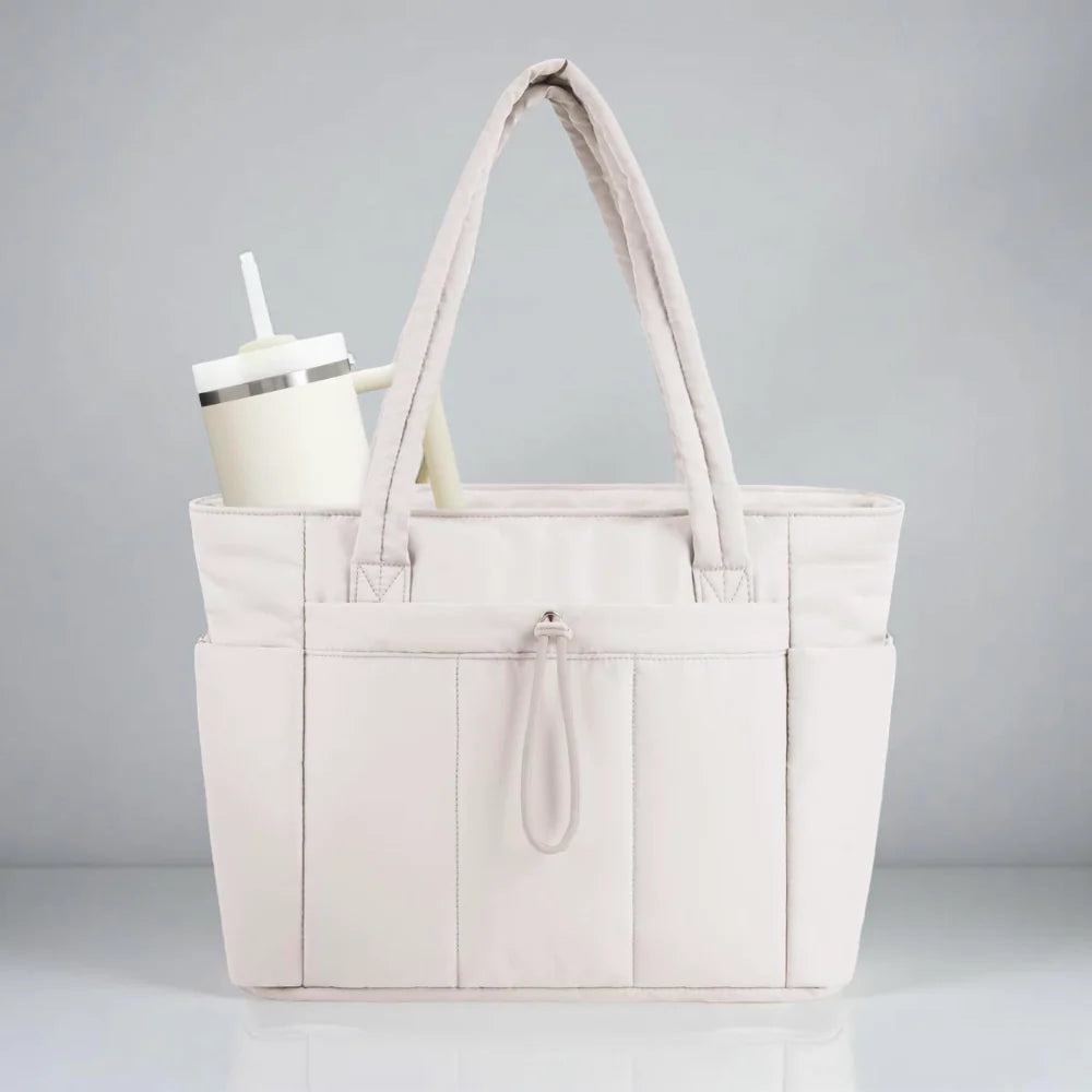 Insulated Padded Laptop Tote Bag Travel Handbag Organizer
