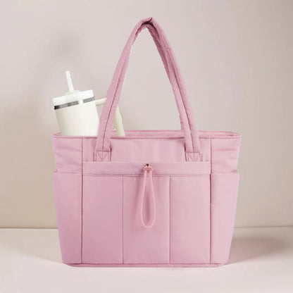 Insulated Padded Laptop Tote Bag Travel Handbag Organizer