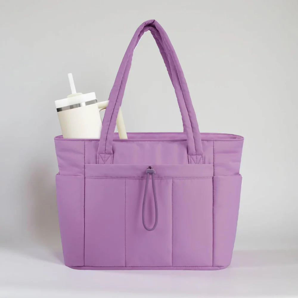 Insulated Padded Laptop Tote Bag Travel Handbag Organizer