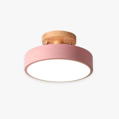 Stylish Wood LED Overhead Lamp - Lusomart