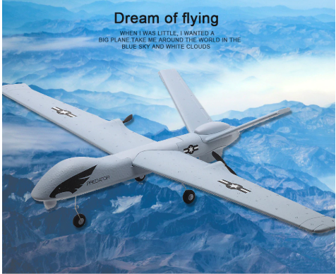 Fast RC Airplane With LED Lights And Rechargeable Battery