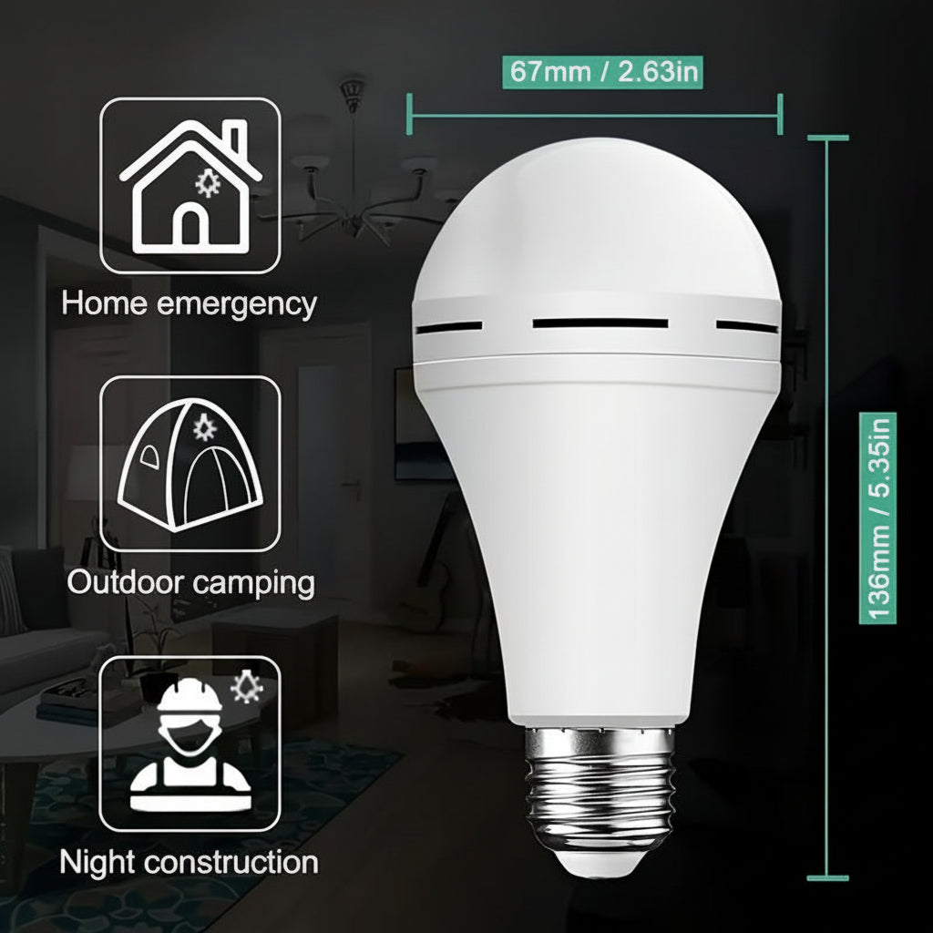 Bright Portable LED Emergency Light Bulb