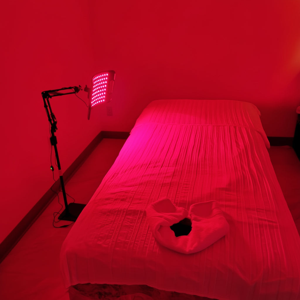 Portable Infrared Light Therapy Lamp for Home Use