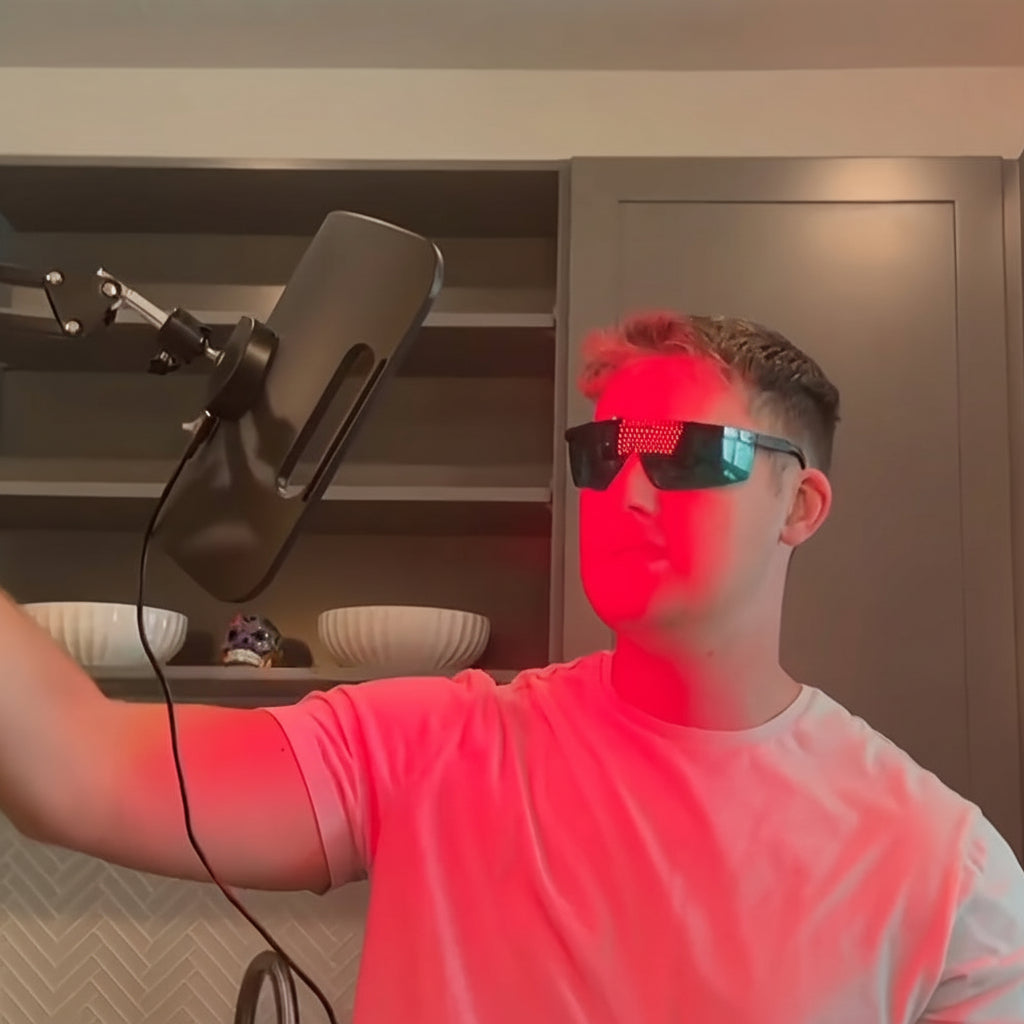 Portable Infrared Light Therapy Lamp for Home Use