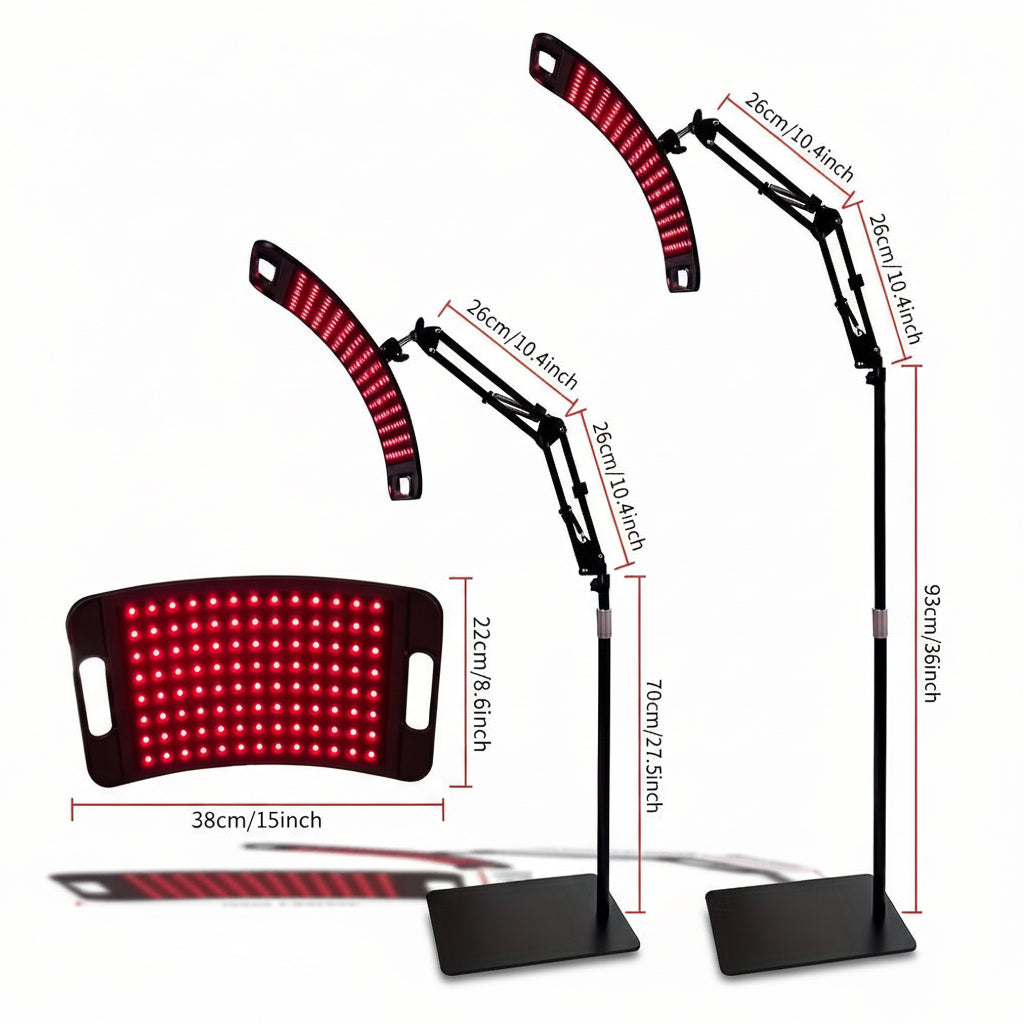 Portable Infrared Light Therapy Lamp for Home Use