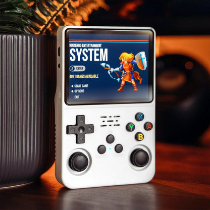 Compact Retro Gaming System Portable IPS Handheld Console