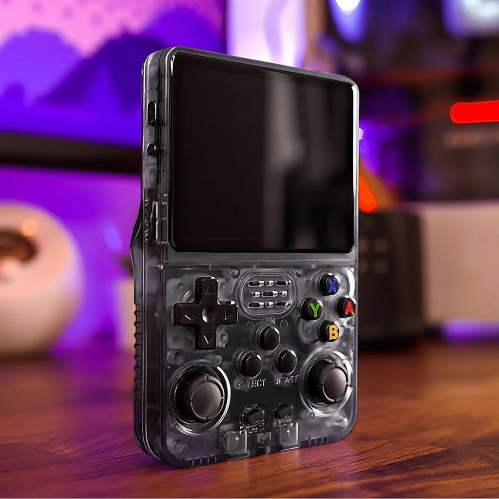Compact Retro Gaming System Portable IPS Handheld Console