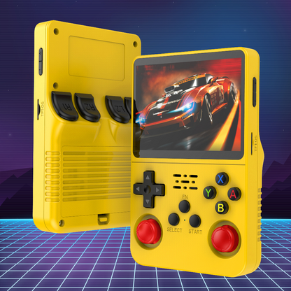 Compact Retro Gaming System Portable IPS Handheld Console