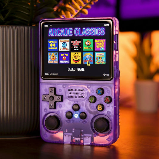 Compact Retro Gaming System Portable IPS Handheld Console - Lusomart