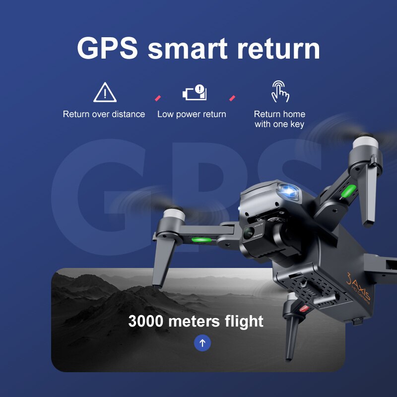 High Performance 8K Dual Camera GPS Drone with Long Flight Time