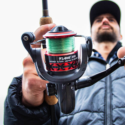 Fast Action Spinning Fishing Reel Red