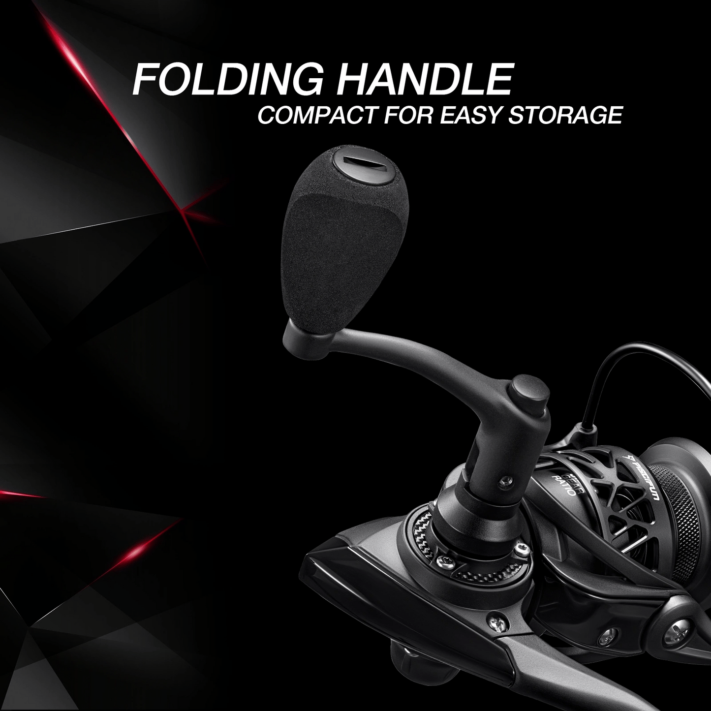 Lightweight Carbon Ice Fishing Spinning Reel 500 1000