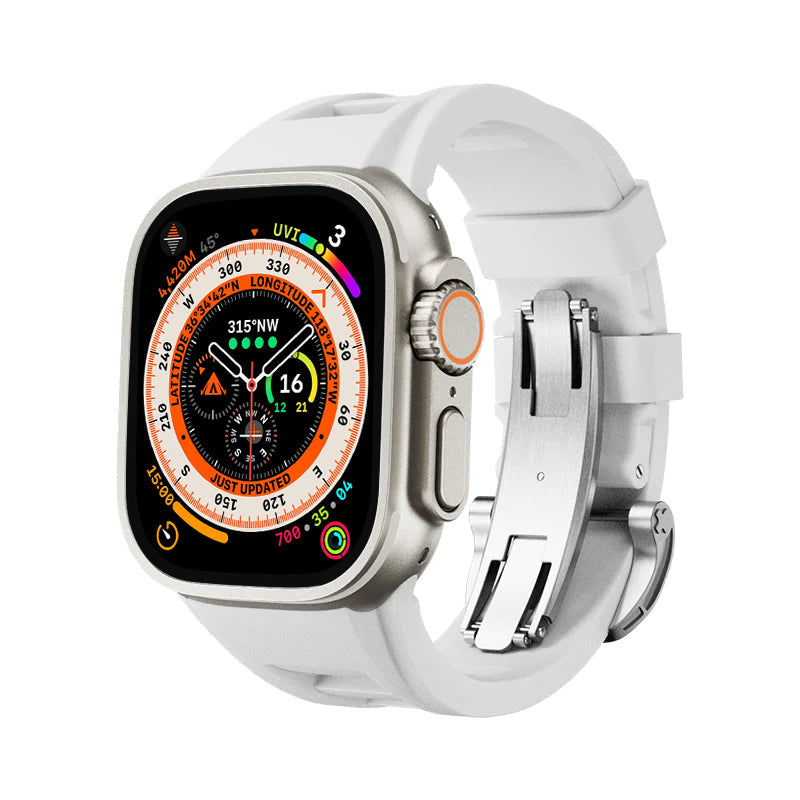 Durable Rubber Apple Watch Strap Band