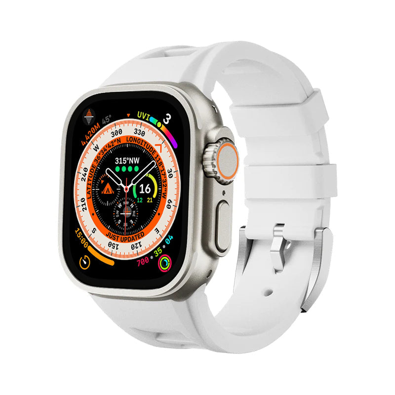 Durable Rubber Apple Watch Strap Band
