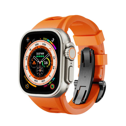 Durable Rubber Apple Watch Strap Band